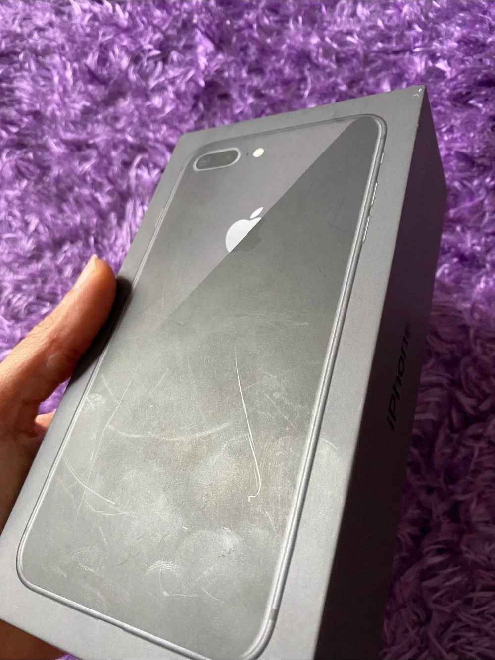 Apple iPhone 8 Plus Black / space gray empty box